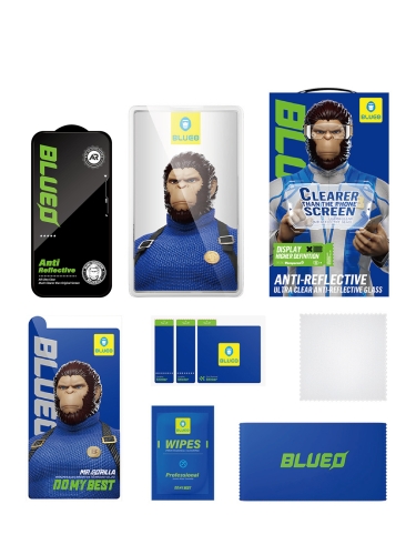 BlueO стекло для iPhone 17 Pro Max/16 Pro Max, AR Anti-reflective with Dustproof receiver Black