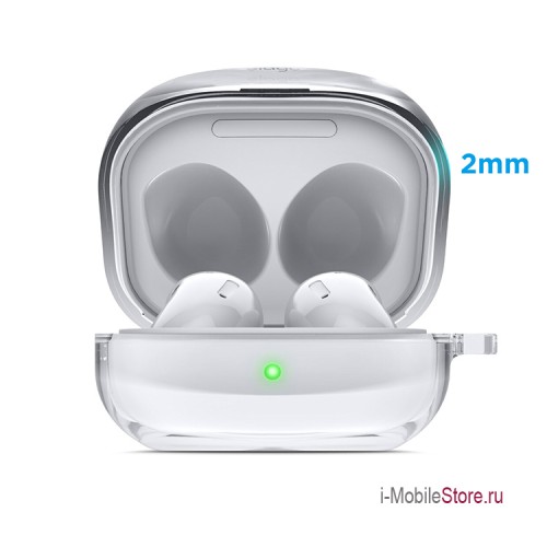 Чехол Elago Hang case TPU для Galaxy Buds 2/Live/Pro, прозрачный
