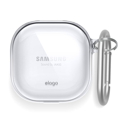 Чехол Elago Hang case TPU для Galaxy Buds 2/Live/Pro, прозрачный