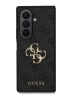 Guess для Galaxy Z Fold7 чехол PU 4G Big metal logo Hard Black