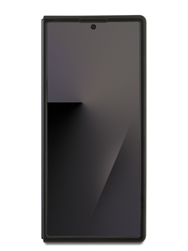 Guess для Galaxy Z Fold7 чехол PU 4G Big metal logo Hard Black