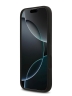 Karl Lagerfeld для iPhone 17 чехол Liquid Silicone Sketch Karl & Choupette Hard Black (MagSafe)