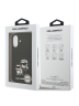 Karl Lagerfeld для iPhone 17 чехол Liquid Silicone Sketch Karl & Choupette Hard Black (MagSafe)