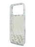 Karl Lagerfeld для iPhone 17 Pro Max чехол IML Repeat Logo Hard Transparent/Gold