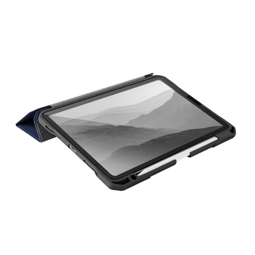 Чехол Uniq Trexa Anti-microbial для iPad 10.2 (2019/20) с отсеком для стилуса, синий