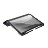Чехол Uniq Trexa Anti-microbial для iPad 10.2 (2019/20) с отсеком для стилуса, синий