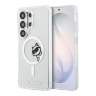 Karl Lagerfeld для Galaxy S26 Ultra чехол IML Sketch Choupette Hard Transparent (MagSafe)