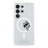 Karl Lagerfeld для Galaxy S26 Ultra чехол IML Sketch Choupette Hard Transparent (MagSafe)