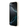 Guess для iPhone 17 Pro чехол PU with Perforated 4G logo Metal camera Hard Beige (MagSafe)