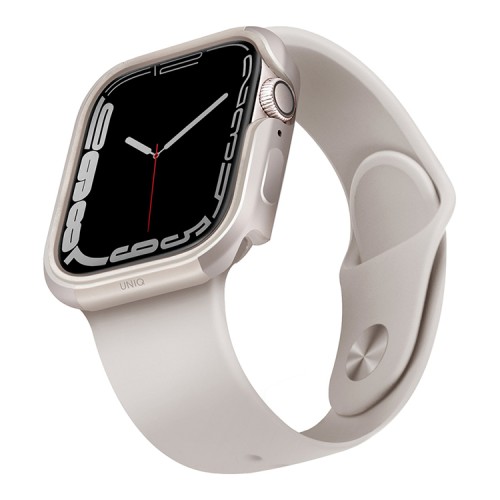 Чехол Uniq Valencia aluminium для Apple Watch 41/40 мм, Starlight
