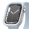Чехол Elago DUO case для Apple Watch 45/44 мм, прозрачный/голубой