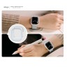 Чехол Elago DUO case для Apple Watch 45/44 мм, прозрачный/голубой