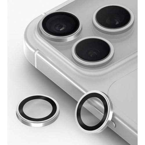Uniq стекло для iPhone 18 Pro/18 Pro Max OPTIX Camera Lens PRIME Sapphire Stainless steel Silver