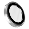 Uniq стекло для iPhone 18 Pro/18 Pro Max OPTIX Camera Lens PRIME Sapphire Stainless steel Silver