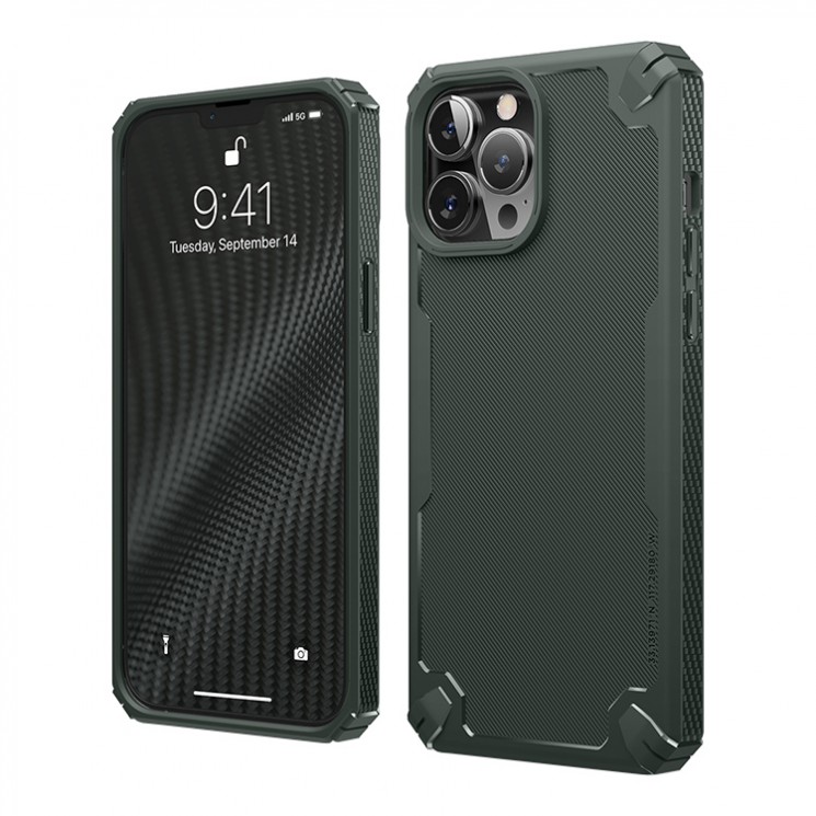 Чехол Elago ARMOR Silicone case для iPhone 13 Pro, зеленый