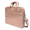 Сумка Guess Saffiano Bag with Triangle metal logo для ноутбуков 15-16 дюймов, розовая