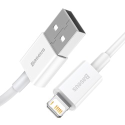 Кабель Baseus Superior Series Fast Charging Data Cable USB-A/Lightning 2.4A (0.25 м), белый