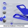 Elago для iPhone 15 Pro чехол Soft silicone (Liquid) Cobalt Blue