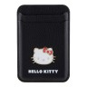 Hello Kitty магнитный бумажник Wallet Cardslot MagSafe PU Grained leather Metal Kitty Head Black