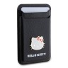 Hello Kitty магнитный бумажник Wallet Cardslot MagSafe PU Grained leather Metal Kitty Head Black
