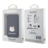 Hello Kitty магнитный бумажник Wallet Cardslot MagSafe PU Grained leather Metal Kitty Head Black