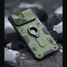 Nillkin для iPhone 15 Pro чехол CamShield Armor Dark Green