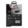 EnergEA АКБ MagWallet CASH, 5000W Magsafe 15W USB-C 20W with Cash and coins slot Gun/Black