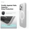 Elago для iPhone 16 Pro Max чехол HYBRID (pc/tpu) Soft Feeling Clear (MagSafe)