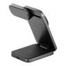 Energea Беспроводное СЗУ MagTrio PLUS 3in1 magnetic wireless foldable charger Qi2 22.5W Gunmetal