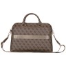 Guess для ноутбуков 15"/16" сумка 4G Bag with Zipper pocket Triangle metal logo Brown