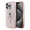 Karl Lagerfeld для iPhone 15 Pro Max чехол PC/TPU Sketch Choupette розовый (MagSafe)