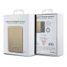 Guess внешний аккумулятор MagSafe для телефона, Metal Script logo 3000 mAh 5W Gold