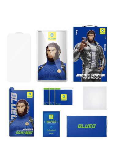 BlueO стекло для iPhone 17 Pro Max/16 Pro Max, Clear HD