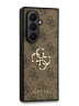 Guess для Galaxy Z Fold7 чехол PU 4G Big metal logo Hard Brown