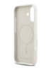 Karl Lagerfeld для iPhone 17 чехол Liquid Silicone Sketch Karl & Choupette Hard White (MagSafe)