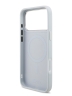 DKNY для iPhone 17 Pro Max чехол PU Horizon Metal logo Hard + Metal Wrist Chain Blue (MagSafe)