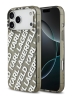 Karl Lagerfeld для iPhone 17 Pro Max чехол IML Repeat Logo Hard Transparent/Silver