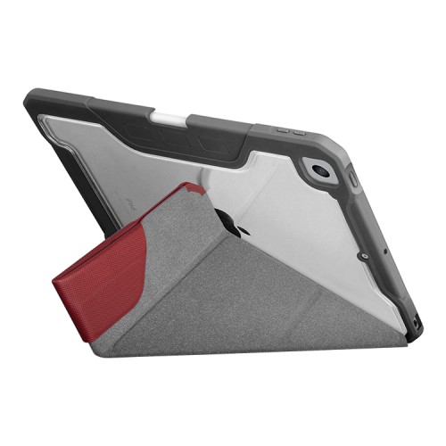 Чехол Uniq Trexa Anti-microbial для iPad 10.2 (2019/20) с отсеком для стилуса, красный