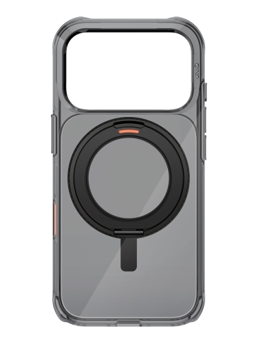 Uniq для iPhone 17 Pro чехол Swivix with 360-Rotating stand Carbon Black (Magsafe)