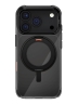 Uniq для iPhone 17 Pro чехол Swivix with 360-Rotating stand Carbon Black (Magsafe)