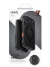 Uniq для iPhone 17 Pro чехол Swivix with 360-Rotating stand Carbon Black (Magsafe)