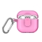Uniq для Airpods 4 чехол Glase PRO TPU Lock case Candy Pink