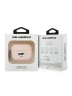 Karl Lagerfeld для Airpods Pro 3 чехол Silicone case with ring NFT 3D Choupette Pink