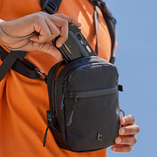 Tomtoc Travel сумка для аксессуаров Aviator-T37 X-Pac Crossbody Bag 1.3L Black