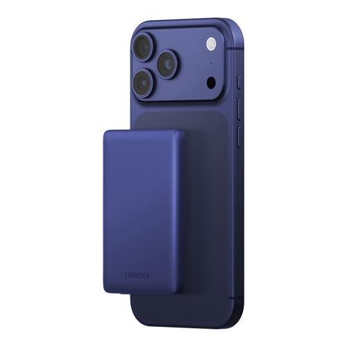 Energea АКБ AluPac MINI 5K (CCC), 5000W MagSafe 15W USB-C 20W Ultra Light Aluminium Blue