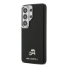 Karl Lagerfeld для Galaxy S26 Ultra чехол PU Saffiano FW Karl&Choup Heads metal &Cam Hard Black (MagSafe)