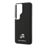 Karl Lagerfeld для Galaxy S26 Ultra чехол PU Saffiano FW Karl&Choup Heads metal &Cam Hard Black (MagSafe)