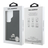 Karl Lagerfeld для Galaxy S26 Ultra чехол PU Saffiano FW Karl&Choup Heads metal &Cam Hard Black (MagSafe)