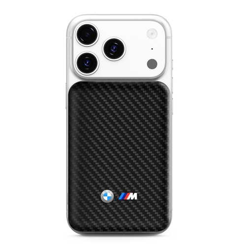 BMW АКБ MagSafe M-series PU Carbon with Metal logo 5000 mAh 15W Black