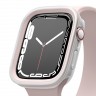 Чехол Elago DUO case для Apple Watch 45/44 мм, прозрачный/розовый